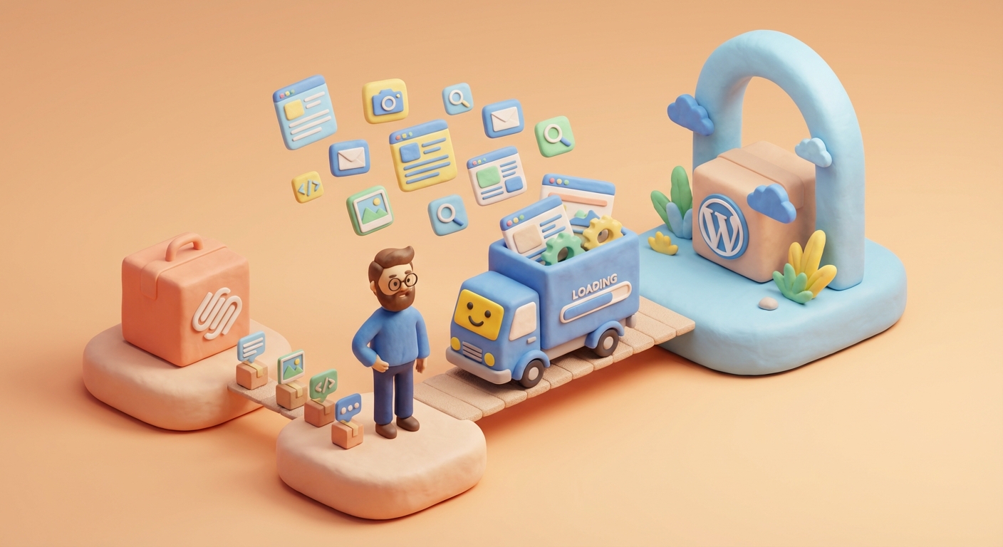 Scaling back to WordPress