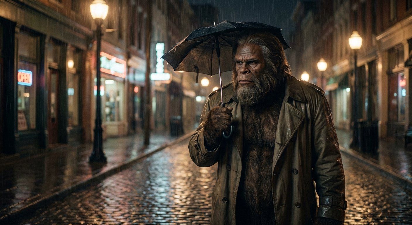 April: Rainy Day Squatch